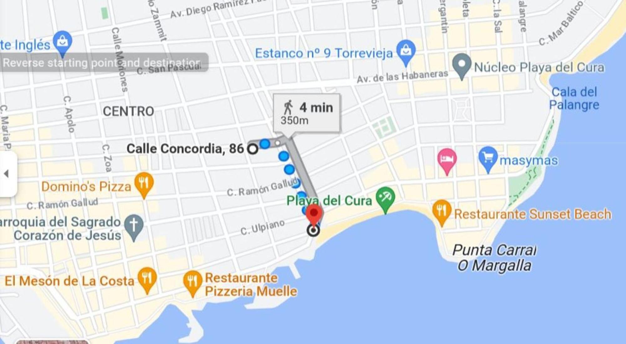 Calle Concordia 86, Two Bedroom Apartment, Up To 6 Guests, Near Del Cura Beach,Supermarket Mercadona And Central Bus Station Торрев'єха Екстер'єр фото